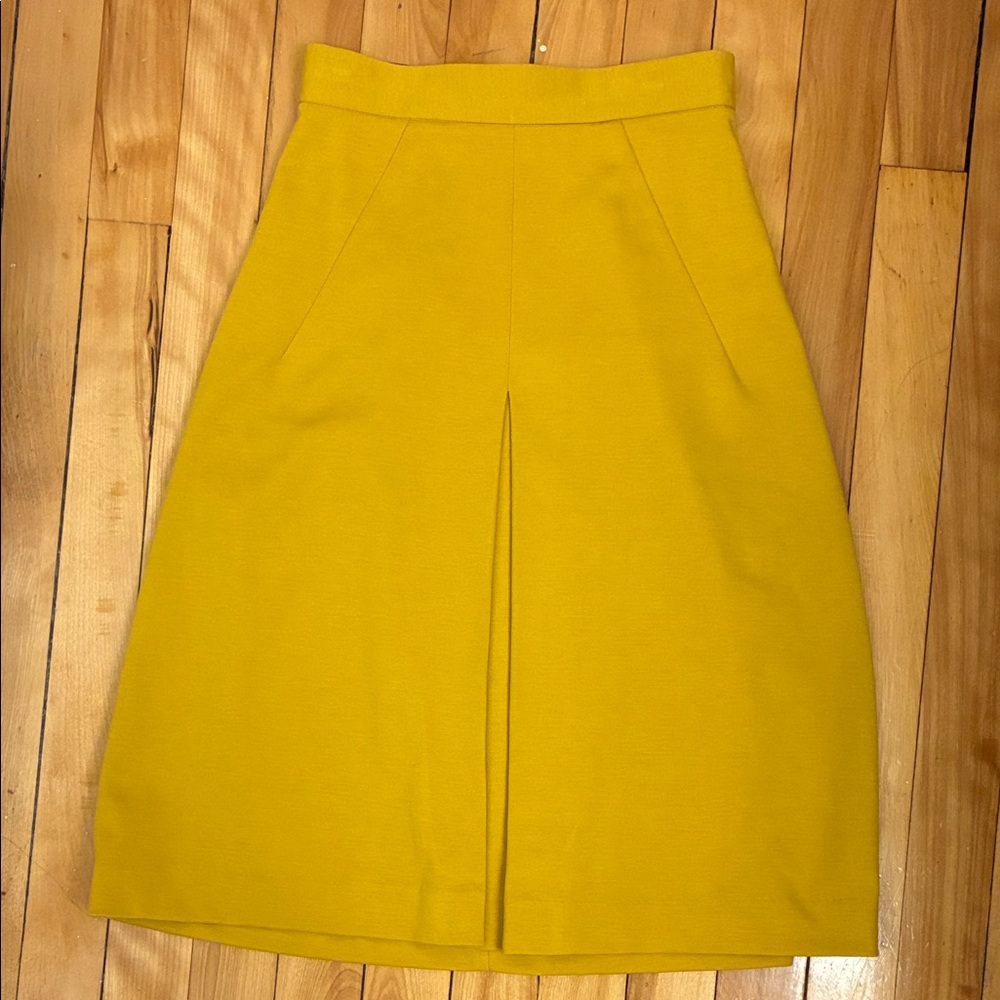 Pink Martini  Yellow A-Line Skirt